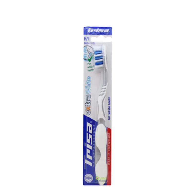 مسواک تریزا مدل extra white با برس متوسط - تصویر 6
