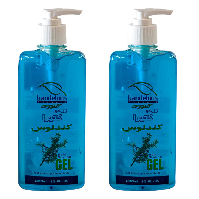 ژل مو کندلوس مدل کتیرا وزن 300 گرم بسته 2 عددی
