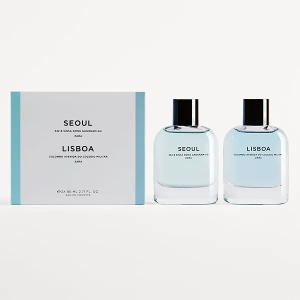 ست ادو تویلت مردانه زارا مدل مدل seoul Lisboa حجم 80 میلی لیتر مجموعه 2 عددی - تصویر 3
