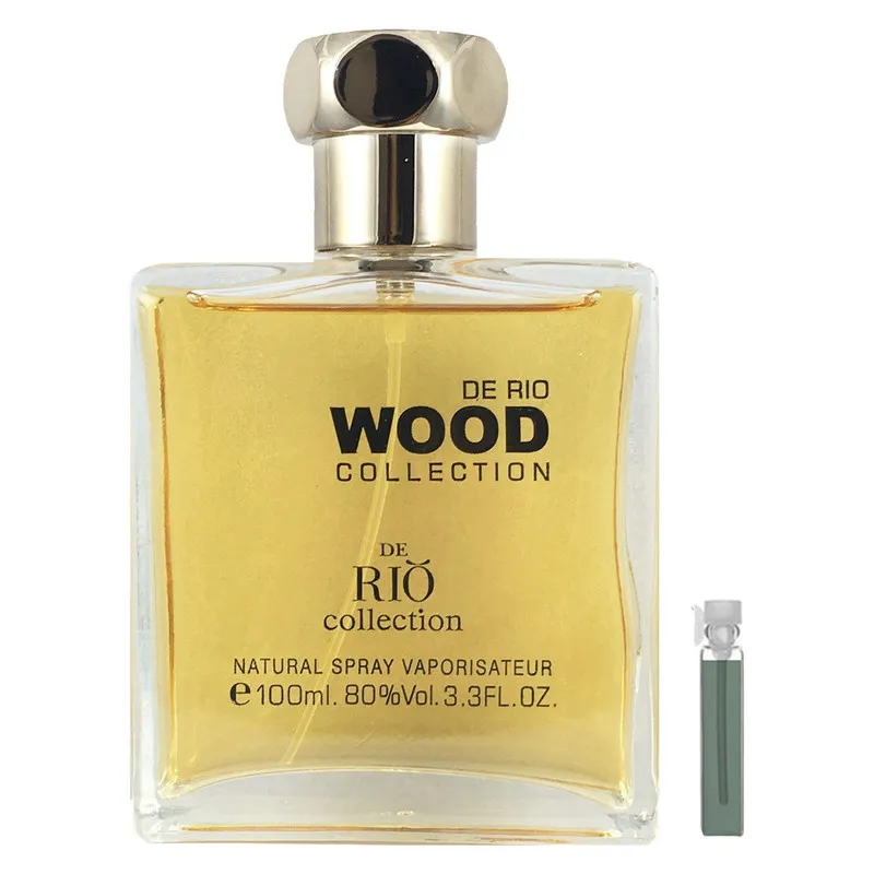 ادو پرفیوم مردانه ریو کالکشن مدل Wood Brown حجم 100 میلی لیتر به همراه عطر جیبی - تصویر 2