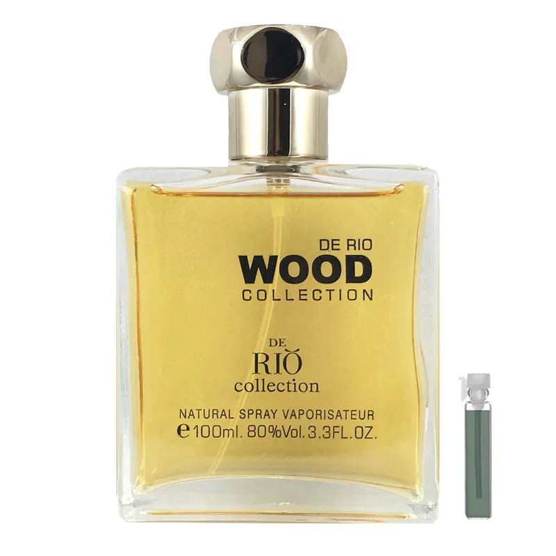 ادو پرفیوم مردانه ریو کالکشن مدل Wood Brown حجم 100 میلی لیتر به همراه عطر جیبی - تصویر 3