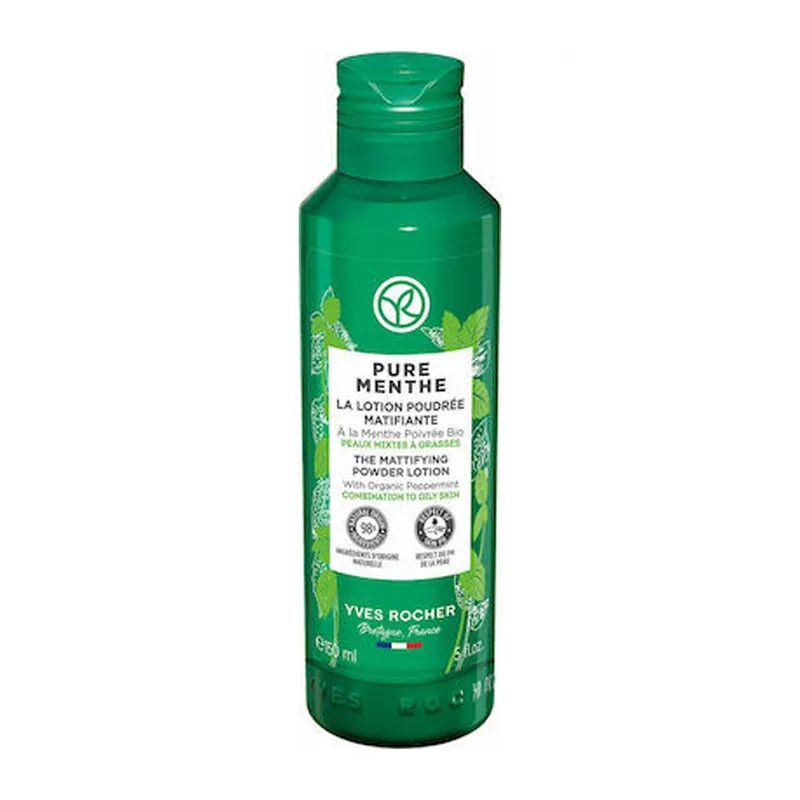 تونر پاک کننده آرایش دوفاز ایو روشه مدل Pure Menthe حجم 150 میلی لیتر