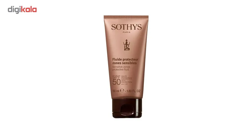 کرم ضد آفتاب بدون رنگ سوتیس  SPF 50 مدل age defying tinted care low مناسب پوست های چرب حجم 50 میلی لیتر - تصویر 2
