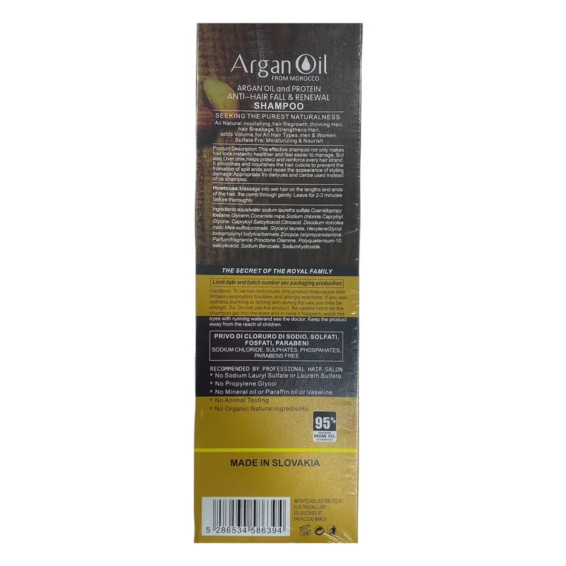 شامپو لایتنس مدل روغن آرگان حجم 900 میلیلیتر - تصویر 2