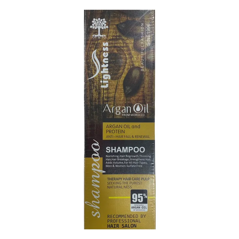 شامپو لایتنس مدل روغن آرگان حجم 900 میلیلیتر - تصویر 3