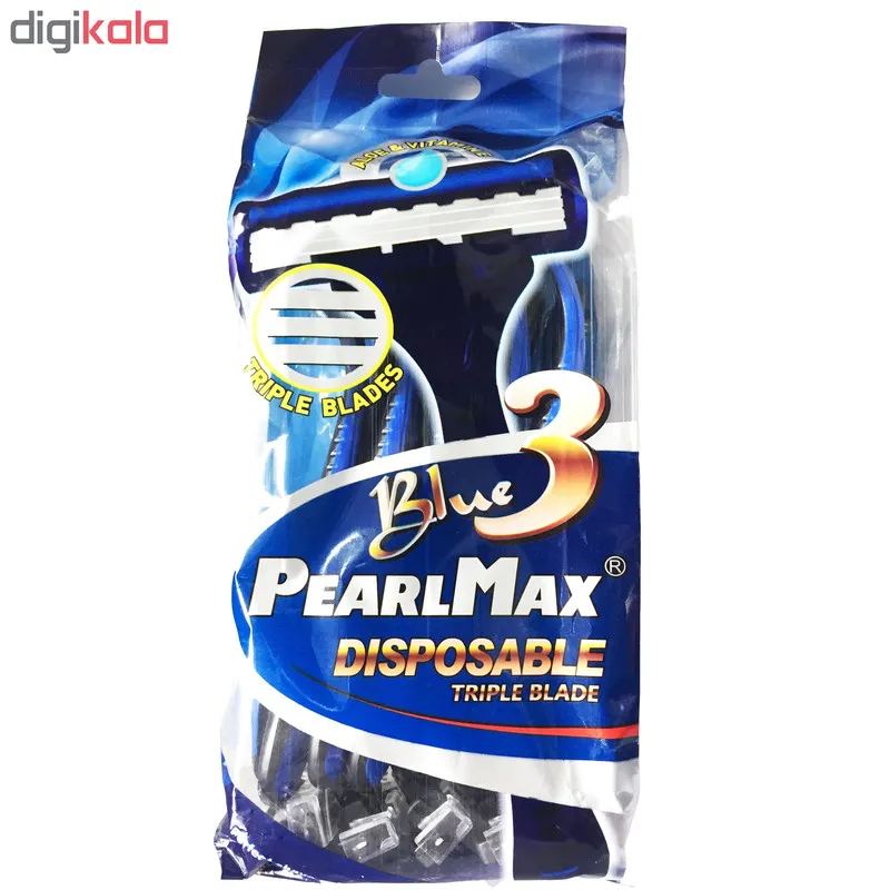 خود تراش پارل مکس مدل PM-B3009 بسته 10 عددی - تصویر 3