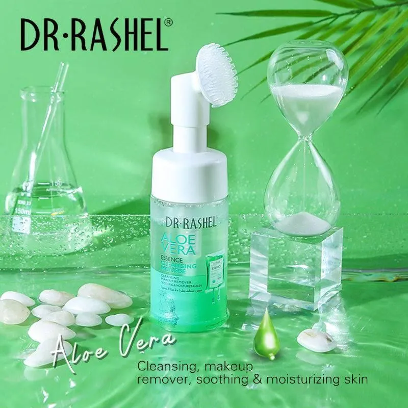 فوم شستشو صورت دکتر راشل مدل aloe vera حجم 125 میلی لیتر - تصویر 2