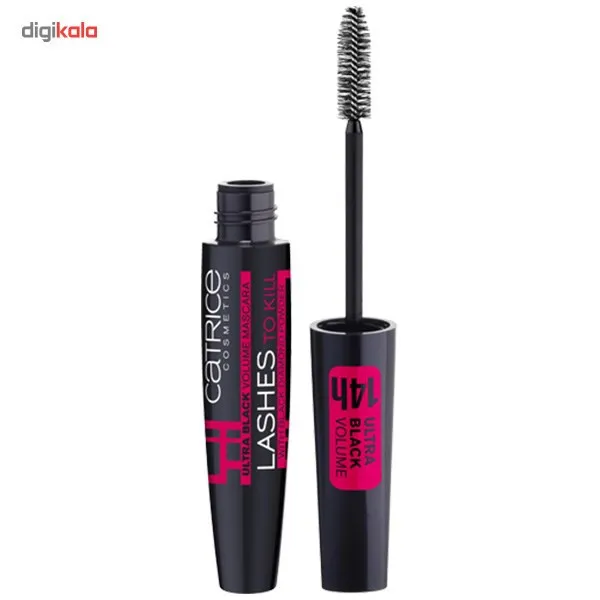 ریمل حجم دهنده کاتریس مدل Lashes to Kill Ultra black - تصویر 2