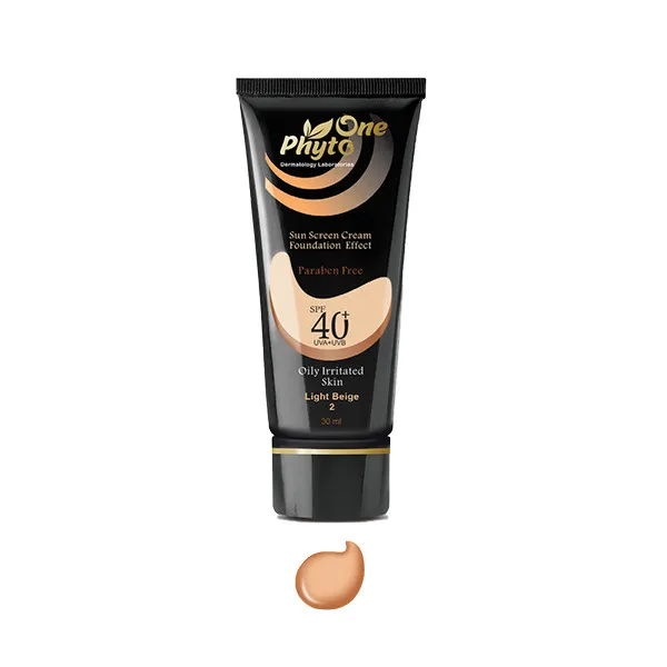    کرم ضد آفتاب رنگی فیتووان مدل  Light Beige SPF 40 مناسب پوست های چرب حجم 30 میلی لیتر - تصویر 2