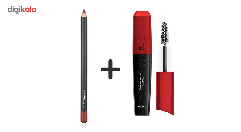 ریمل حجم دهنده دوسه مدل Punk به همراه یک مداد لب MAC Max - تصویر 2