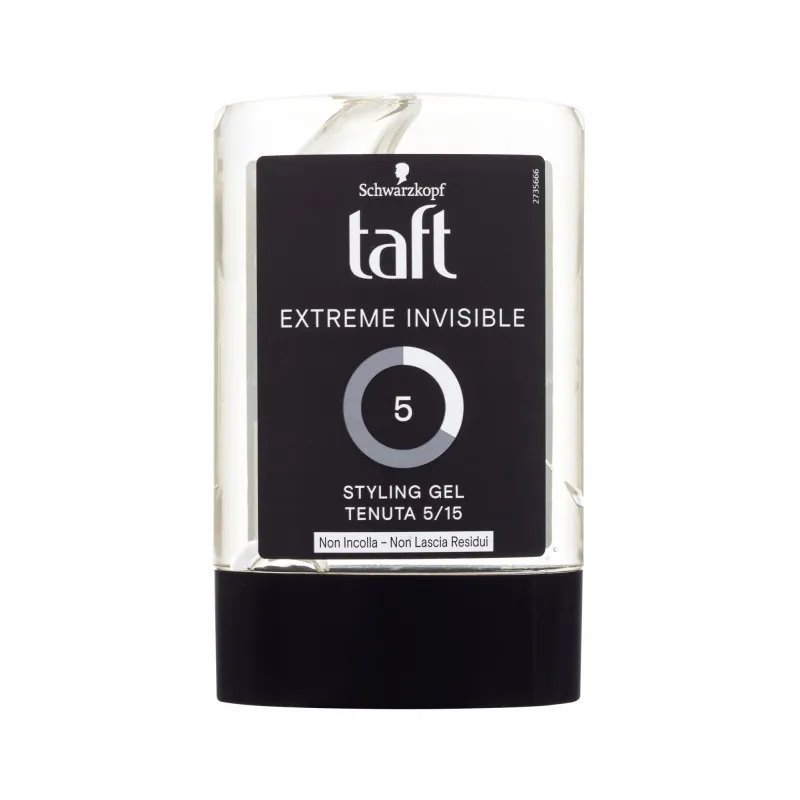 ژل حالت دهنده مو تافت مدل Extreme Invisible 5 حجم 300 میلی لیتر - تصویر 2