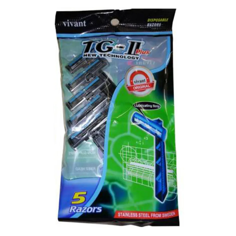 خود تراش مدل TG-II PLUS کد 708 بسته 5 عددی - تصویر 4