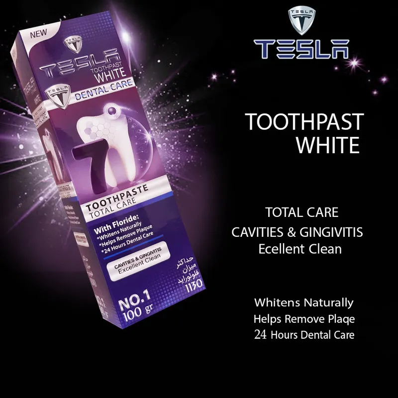 خمیر دندان تسلا مدل  7Total Care وزن 100 گرم - تصویر 2