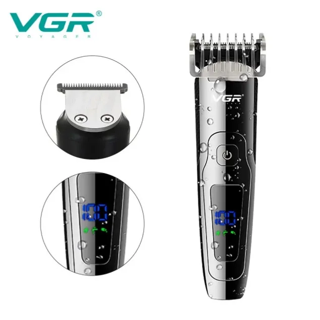  ماشین اصلاح موی صورت و بدن وی جی ار مدل V-072 - تصویر 3