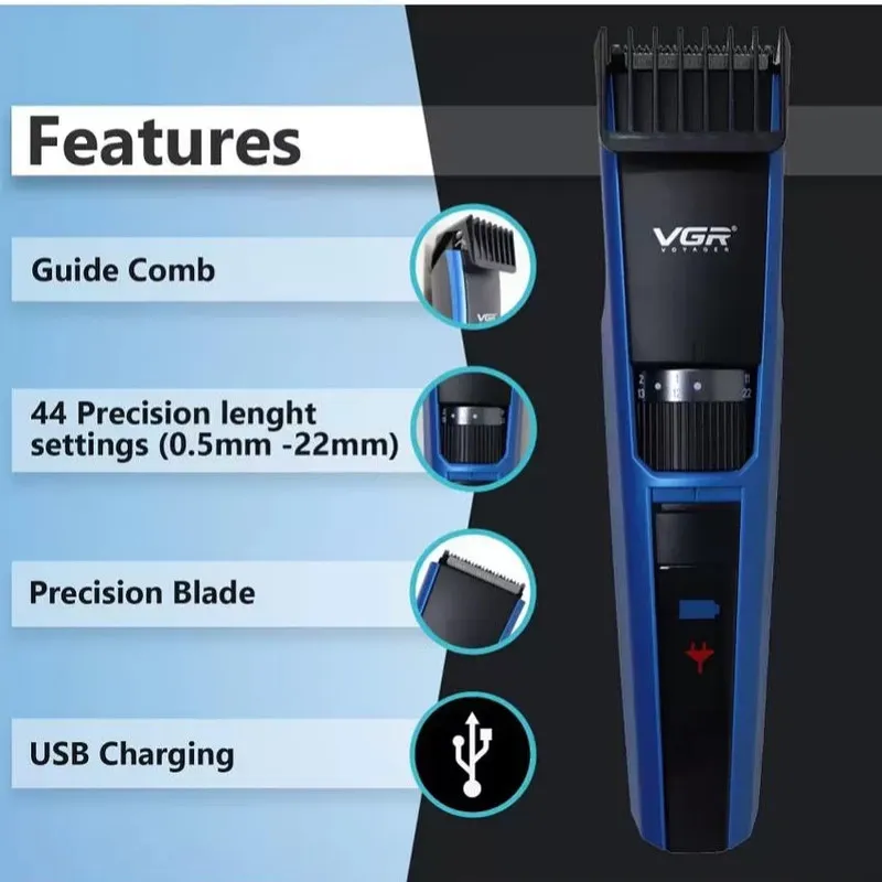 ماشین اصلاح موی سر و صورت وی جی ار مدل V-935 - تصویر 4