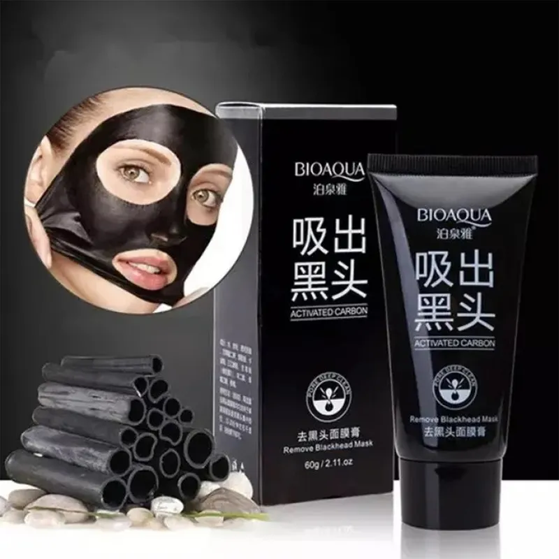 ماسک صورت بایو آکوا مدل بلک حجم 60 میلی لیتر - تصویر 6