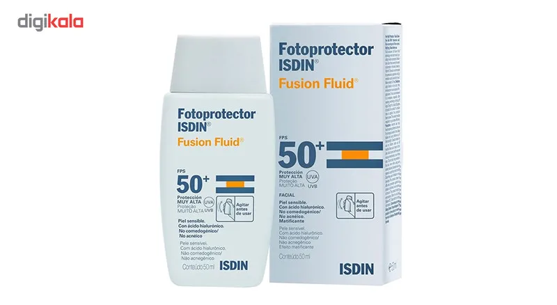 کرم ضد آفتاب ایزدین مدل Fusion Fluid حجم 50 میلی لیتر - تصویر 2