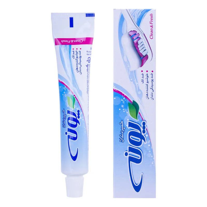 خمیر دندان پونه مدل Clean And Fresh حجم 80 میلی لیتر بسته 48 عددی - تصویر 2