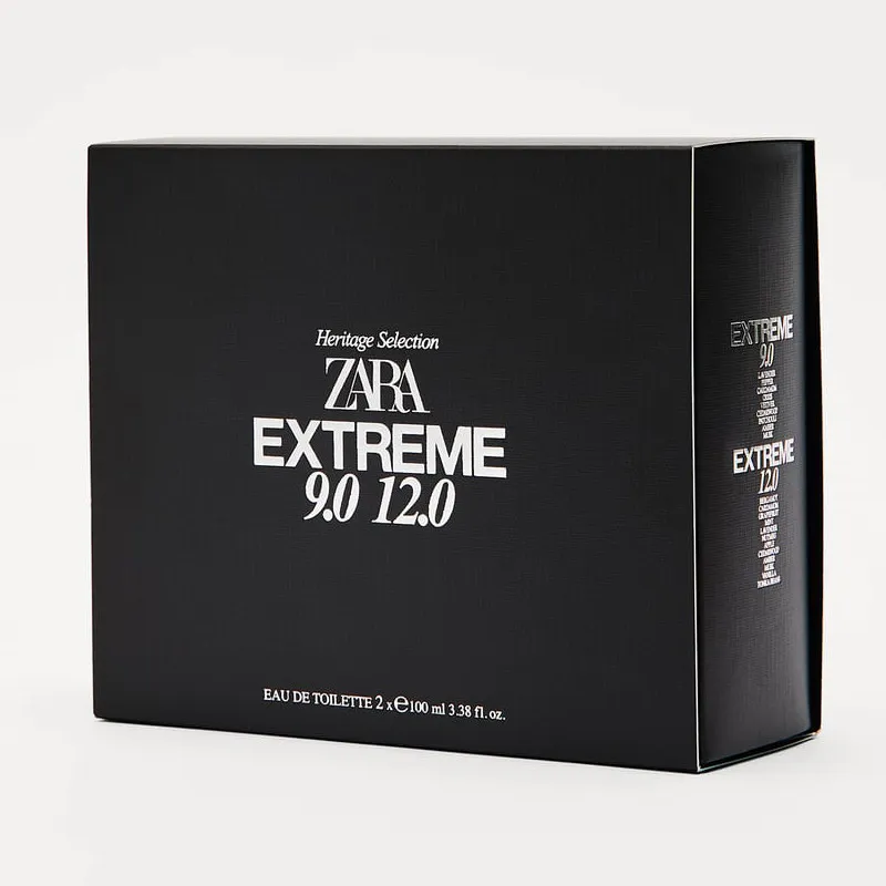 ست ادو تویلت مردانه زارا مدل Extreme 9.0 12.0 حجم 100 میلی لیتر - تصویر 3