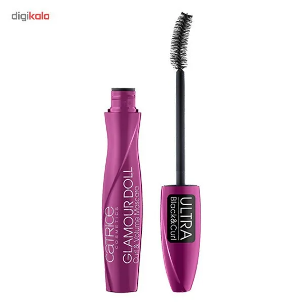 ریمل حجم دهنده و حالت دهنده کاتریس مدل Glamour Doll Curl and Volume - تصویر 2