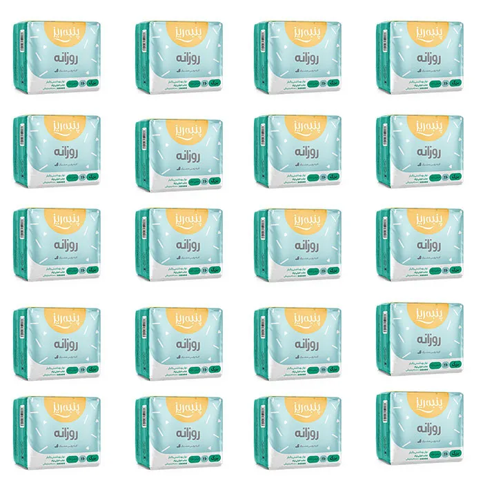 نوار بهداشتی پنبه ریز کد 020 مجموعه 20 عددی