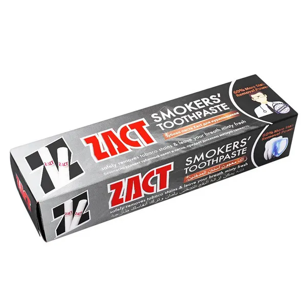خمیر دندان زاکت مدل Smookers وزن 100 گرم