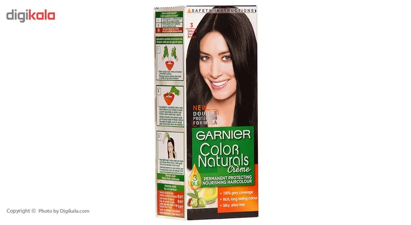 کیت رنگ مو گارنیه شماره Color Naturals Shade 3 - تصویر 3