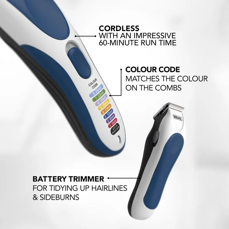 ماشین اصلاح موی سر وال مدل COLOUR PRO CORDLESS Clipper - تصویر 5