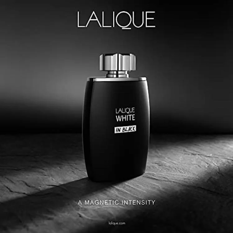 ادو پرفیوم مردانه لالیک مدل White in Black حجم 125 میلی لیتر - تصویر 2