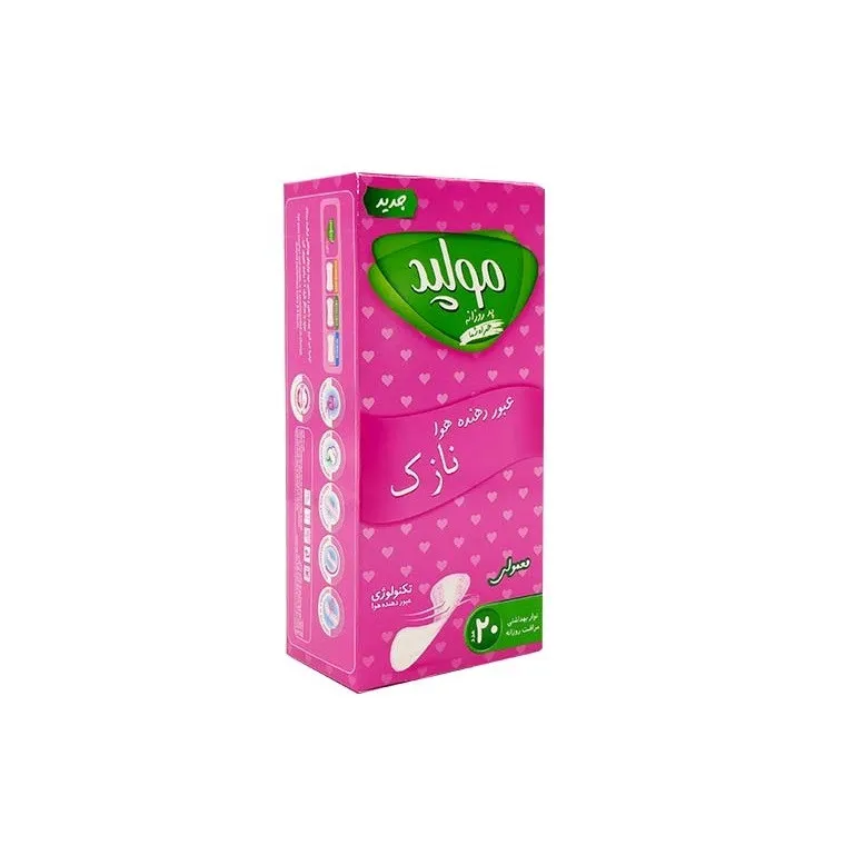 نوار بهداشتی مولپد مدل 01 مجموعه 2 عددی به همراه پد بهداشتی مجموعه 2 عددی - تصویر 2