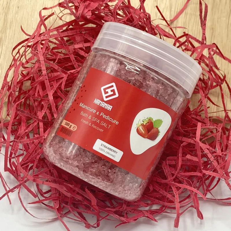 نمک حمام هامانا مدل Strawberry وزن 500 گرم - تصویر 2