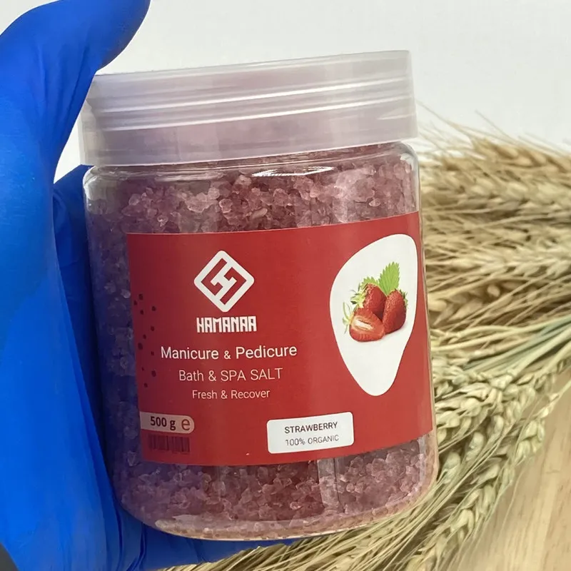 نمک حمام هامانا مدل Strawberry وزن 500 گرم - تصویر 4