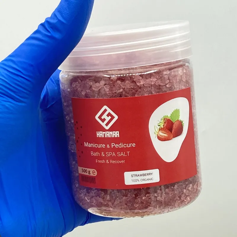 نمک حمام هامانا مدل Strawberry وزن 500 گرم - تصویر 5