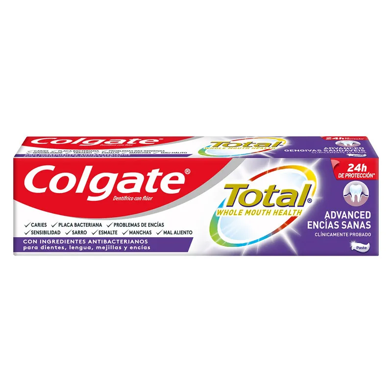 خمیر دندان کلگیت سری Total مدل Advanced Encias Sans حجم 75 میلی لیتر - تصویر 2