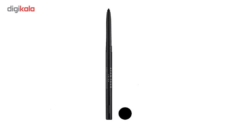 مداد چشم آون مدل Avon True Color Glimmersticks Waterproof رنگ Black - تصویر 2