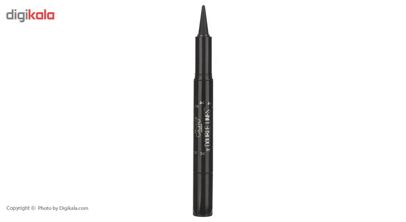 خط چشم و مداد چشم سیاته مدل Double Lines شماره 155 - تصویر 2