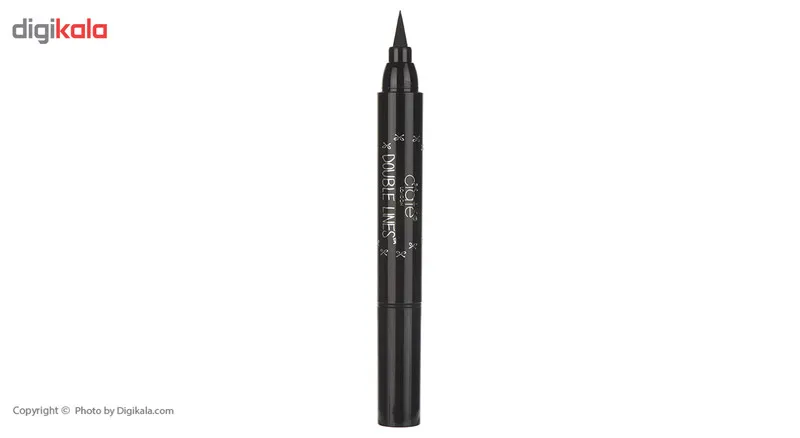 خط چشم و مداد چشم سیاته مدل Double Lines شماره 155 - تصویر 3