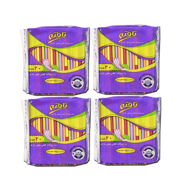 پد بهداشتی تافته مدل UltraThin مجموعه 4 عددی - تصویر 2