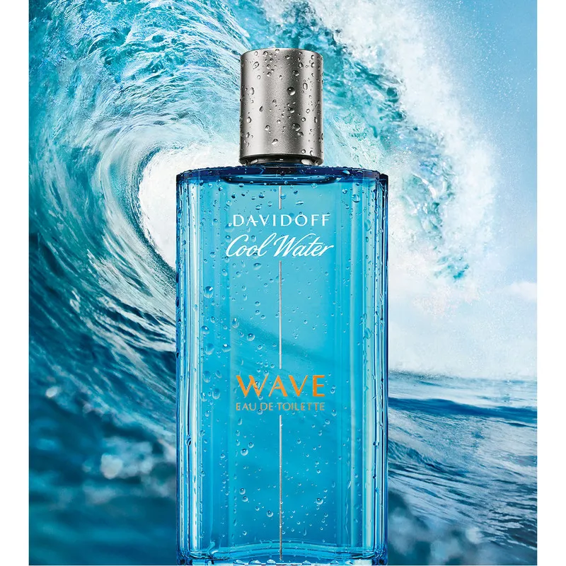 تستر ادو تویلت مردانه داویدف مدل Cool Water Wave حجم 125 میلی لیتر - تصویر 2