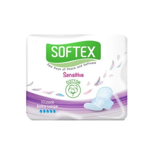 نوار بهداشتی سافتکس مدل Sensitive مجموعه 2 عددی - تصویر 3