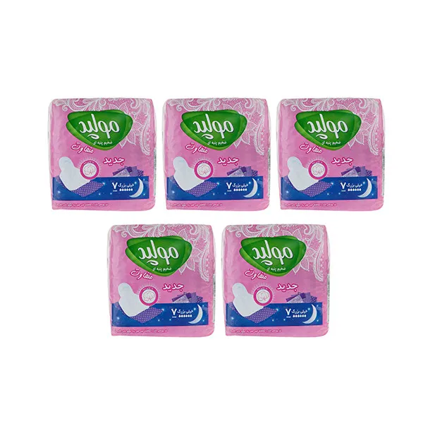نوار بهداشتی مولپد مدل Classic مجموعه 5 عددی - تصویر 2