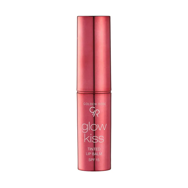 تینت بالم لب گلدن رز مدل TINTED شماره 04 بافت نرم و کرمی، ماندگاری بالا، محافظت SPF 15، حاوی ویتامین E و عصاره، عدم چسبندگی و نمای نهایی براق - تصویر 4