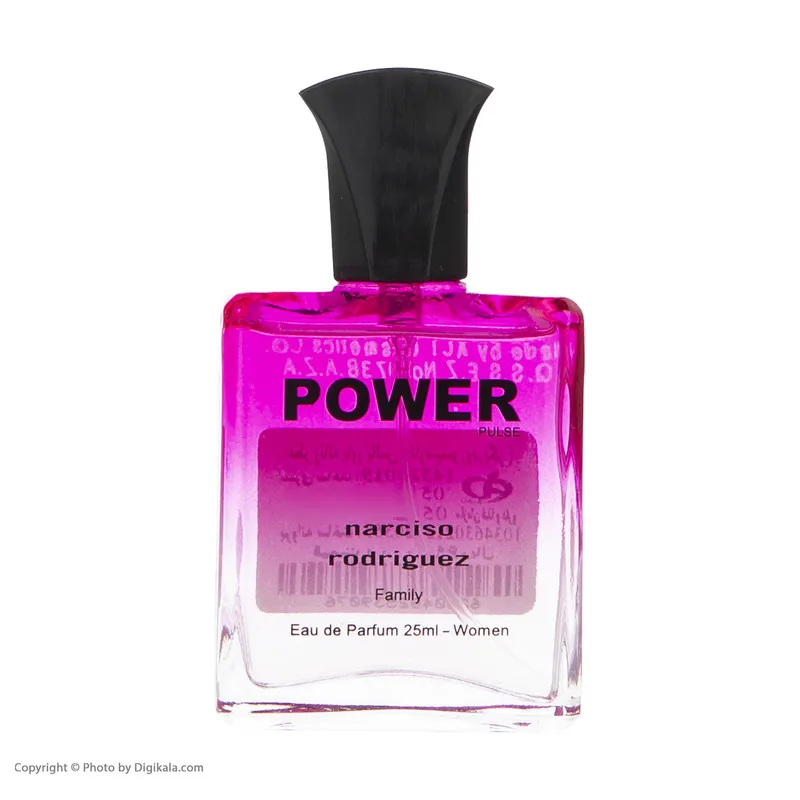 عطر جیبی زنانه پاور پالس مدل رودریگز نارسیسو حجم 25 میلی لیتر - تصویر 2