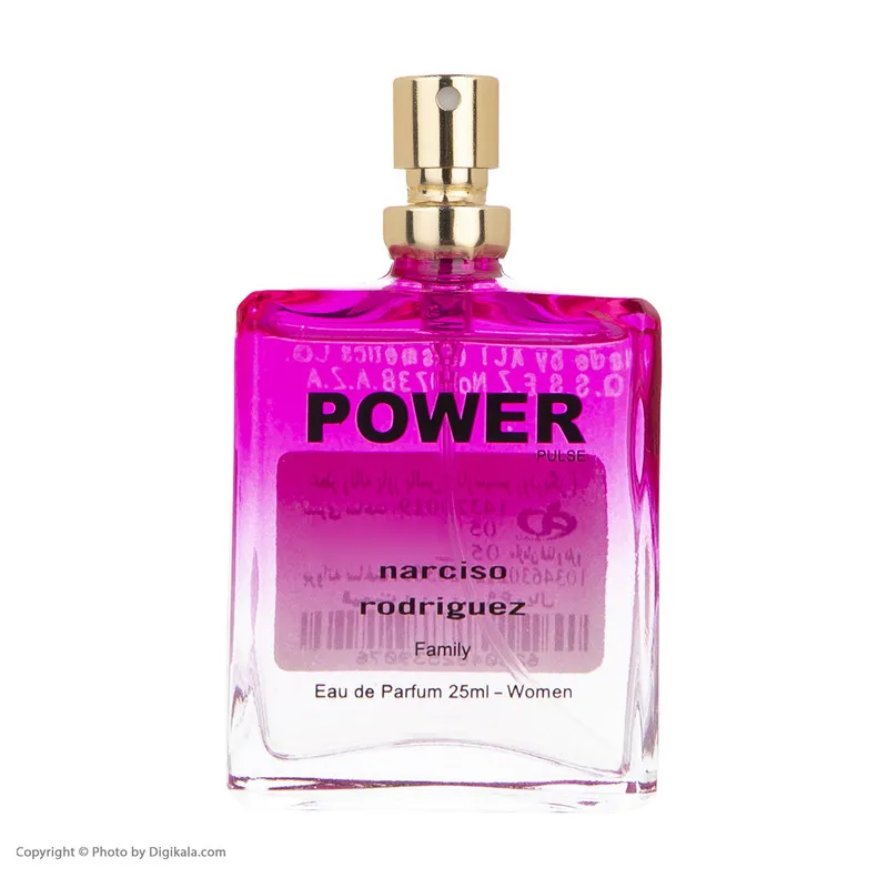 عطر جیبی زنانه پاور پالس مدل رودریگز نارسیسو حجم 25 میلی لیتر - تصویر 4