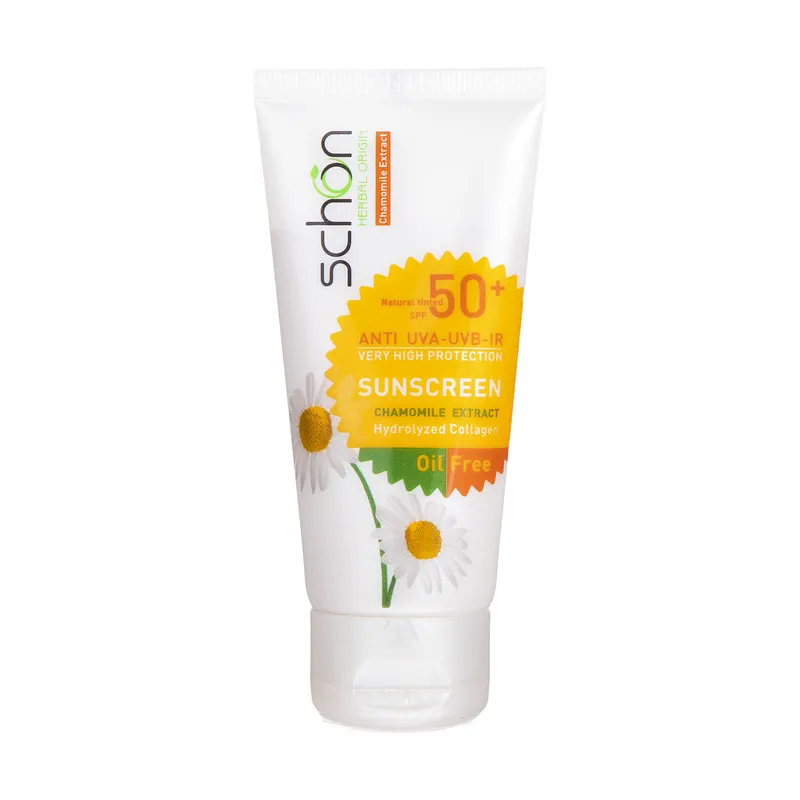 کرم ضدآفتاب رنگی فاقد چربی شون با رنگ طبیعی + SPF50 - تصویر 3