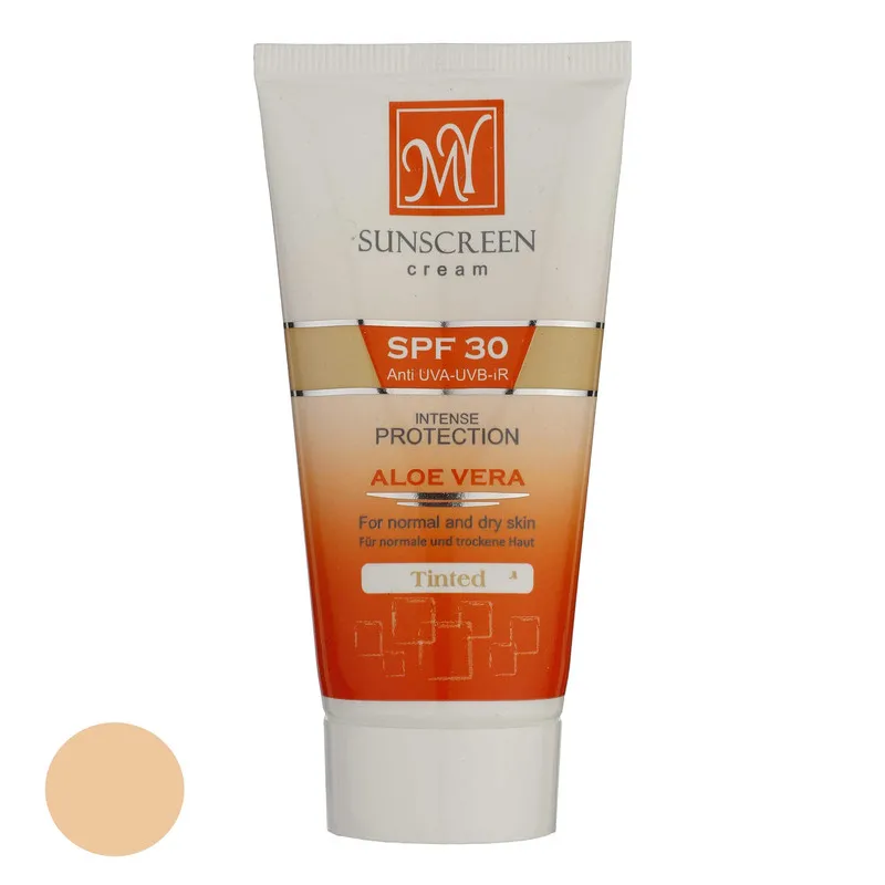 کرم ضدآفتاب رنگی مای مدل SPF30، مناسب پوستهای خشک و معمولی، حجم 50 میلیلیتر - تصویر 2