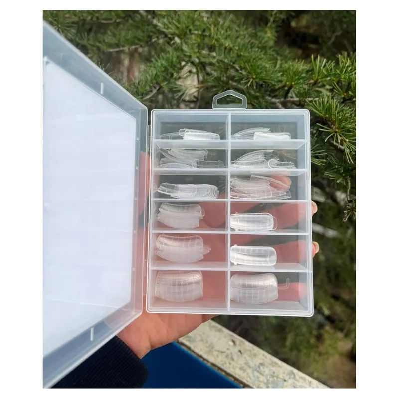 قالب کاشت ناخن کوپر مدل میچا کد D-07 بسته 120 عددی - تصویر 3