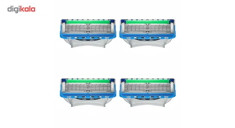 تیغ یدک ژیلت مدل Fusion Proglide Power بسته 4 عددی - تصویر 4