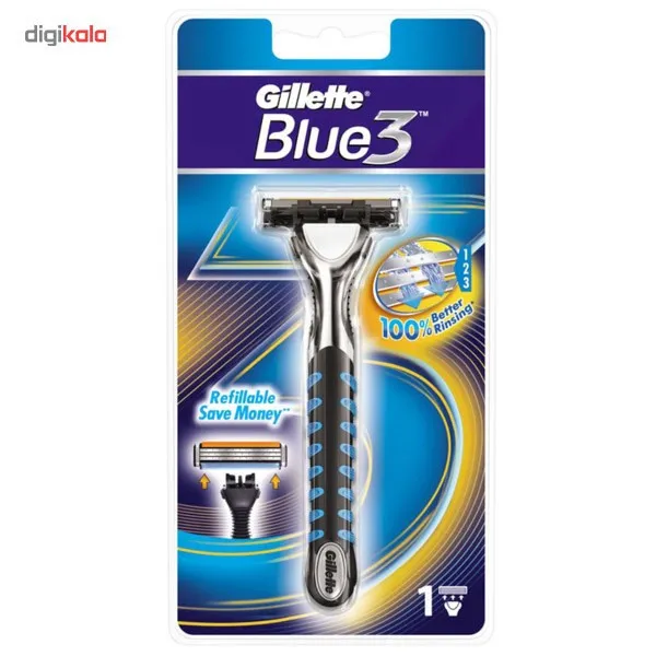 خود تراش ژیلت مدل Blue 3 - تصویر 2