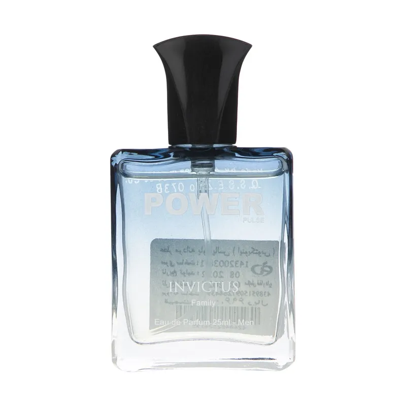عطر جیبی مردانه پاور پالس مدل اینویکتوس حجم 25 میلی لیتر